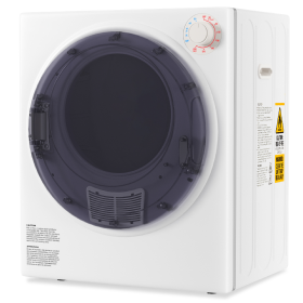 Only Supports Self Pickup-Portable Dryer, Electric Dryer With Stainless Steel Inner Drum For Apartments, RVs, Dorms, Compact Dryer For Tight Spaces