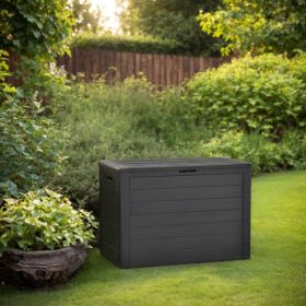 Patio Storage Box Anthracite 38.7"x17.3"x21.7"