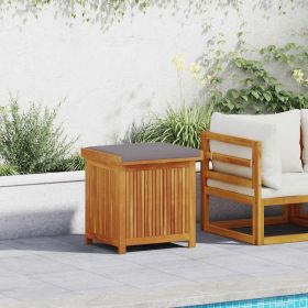 Outdoor Cushion Box 23.6"x19.7"x24" Solid Wood Acacia
