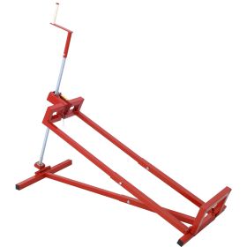 Metal Lawn Mower Lift (Option: Red)