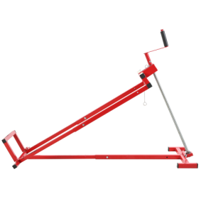 800 Lb Capacity Lawn Tractor Lift (Color: Red)