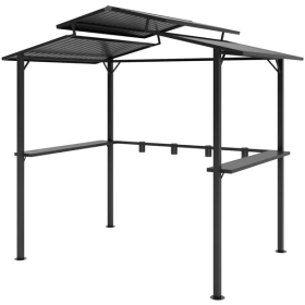 Grill Gazebo (Color: Black)